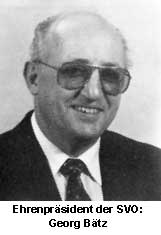 Ehrenpräsident Georg Bätz